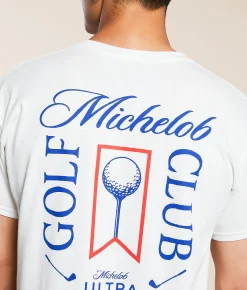 Graphic T-Shirts | Brew City Michelob Ultra Country Club T-Shirt White