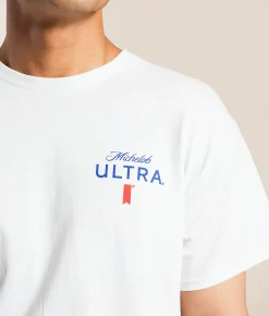 Graphic T-Shirts | Brew City Michelob Ultra Country Club T-Shirt White