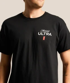 JEDCo Michelob Ultra Fore T-Shirt Black