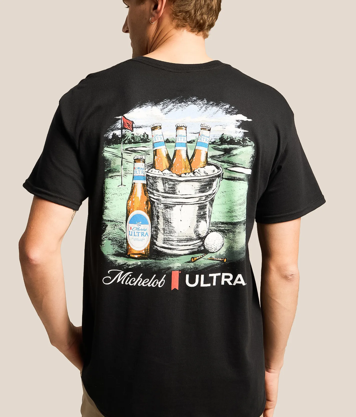 JEDCo Michelob Ultra Fore T-Shirt Black