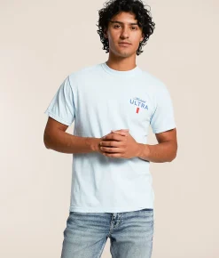 Tops|Graphic T-Shirts | JEDCo Michelob Ultra Golf Card Lab T-Shirt Chambray