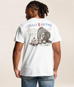 JEDCo Michelob Ultra In Range T-Shirt White Clearance