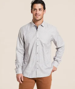 Eight X Micro Print Shirt Multi Sale