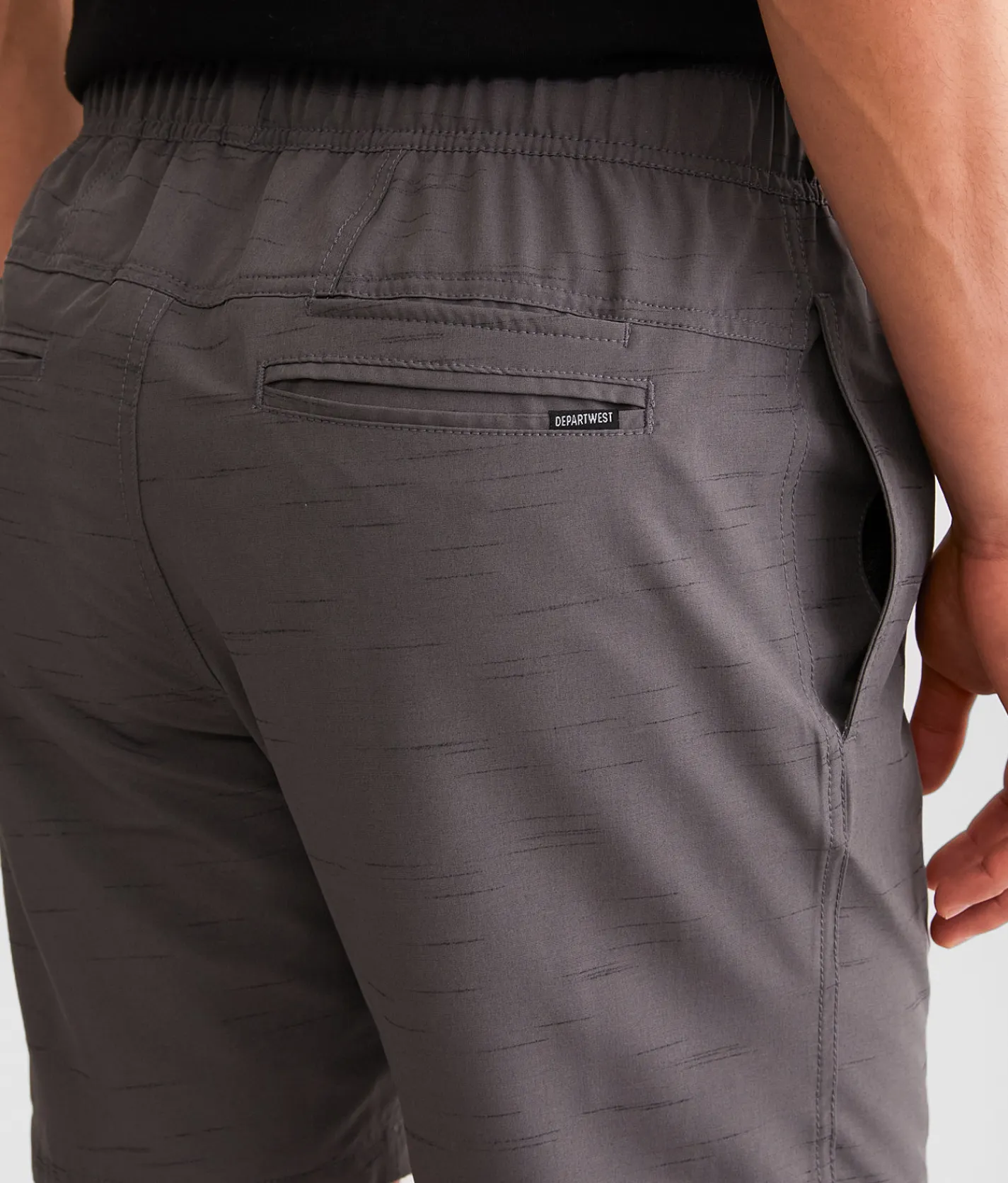 Departwest Midas Stretch Walkshort Tornado Black