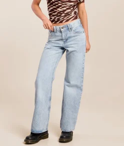 Jeans|Bottoms | Levi's® Middy Loose Boot Jean Abraided Art