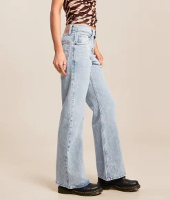 Jeans|Bottoms | Levi's® Middy Loose Boot Jean Abraided Art