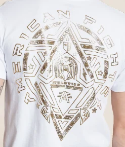 American Fighter Midnight Panel T-Shirt White Discount