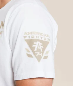 Tops|Graphic T-Shirts | American Fighter Midnight T-Shirt White