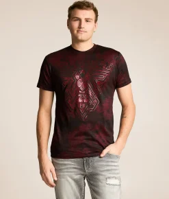 Graphic T-Shirts | American Fighter Midnight T-Shirt Cherry Black