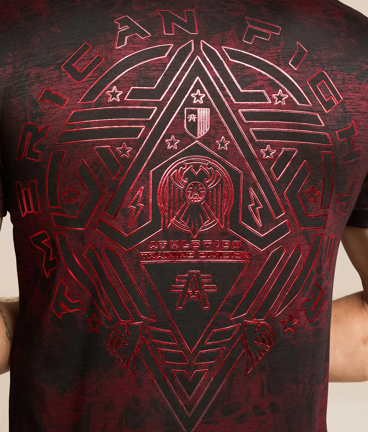 Graphic T-Shirts | American Fighter Midnight T-Shirt Cherry Black