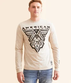 Graphic T-Shirts | American Fighter Midnight T-Shirt Sand Dark Sand