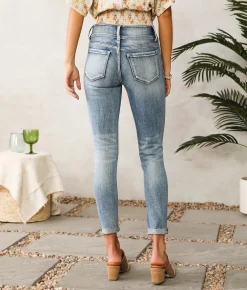 KanCan Signature Mid-Rise Ankle Skinny Jean Teagan Outlet