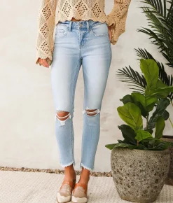Bridge by GLY Mid-Rise Ankle Skinny Jean Fast Car Best