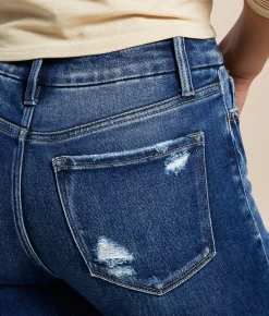 Jeans|Bottoms | Flying Monkey Mid-Rise Ankle Skinny Stretch Jean Aspire