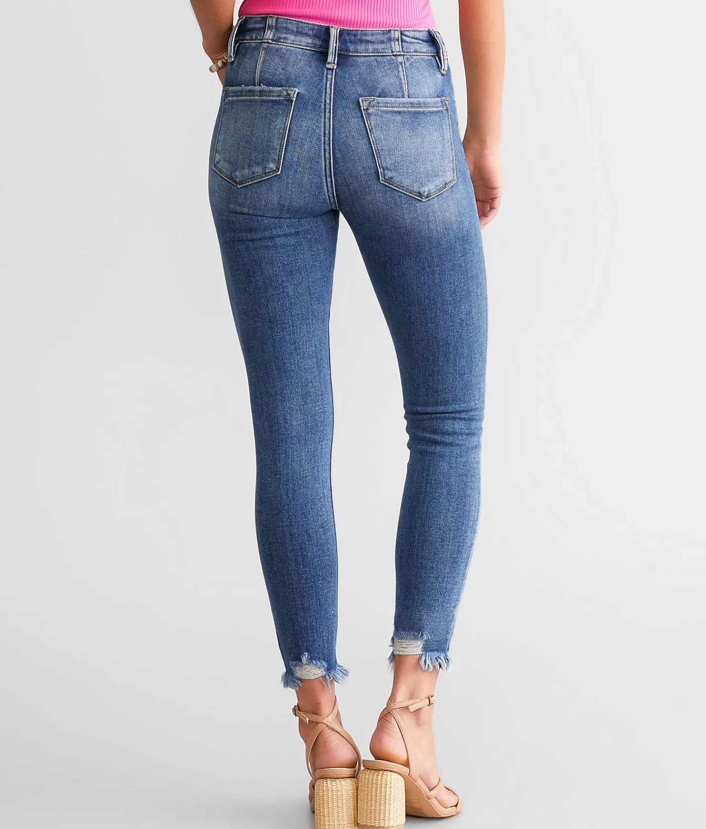 Jeans|Bottoms | KanCan Signature Mid-Rise Ankle Skinny Stretch Jean Linda