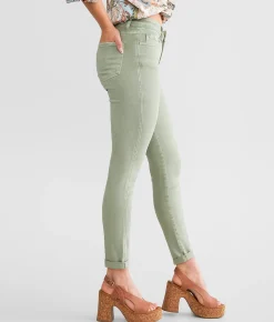Jeans|Bottoms | VERVET by Flying Monkey Mid-Rise Ankle Skinny Stretch Jean Pluses