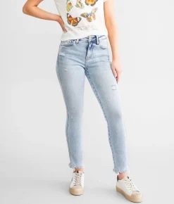 Flying Monkey Mid-Rise Ankle Skinny Stretch Jean Uphold Clearance
