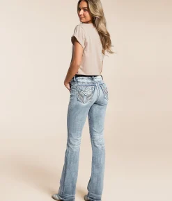 Miss Me Mid-Rise Boot Stretch Jean M458F Sale