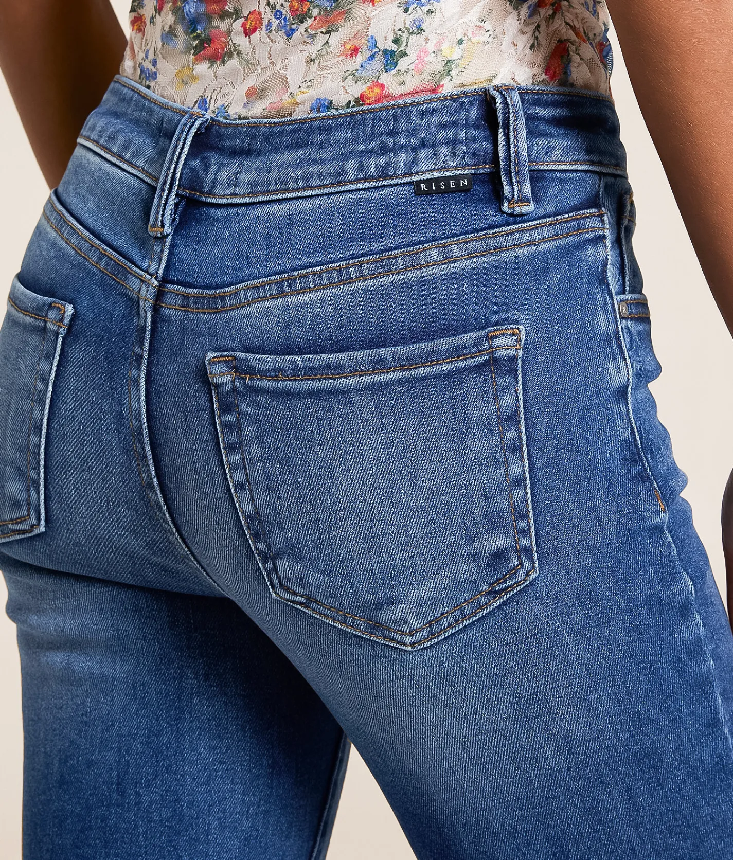 Risen Mid-Rise Boot Stretch Jean Dark Outlet