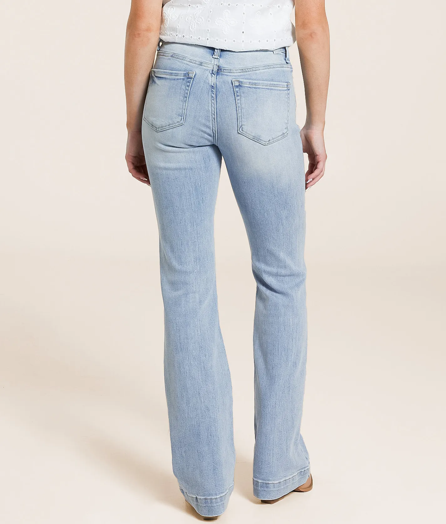 Risen Mid-Rise Boot Stretch Jean Light New
