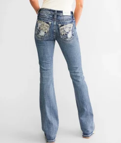 Miss Me Mid-Rise Boot Stretch Jean M860 Clearance