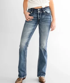 Miss Me Mid-Rise Boot Stretch Jean M832 Clearance