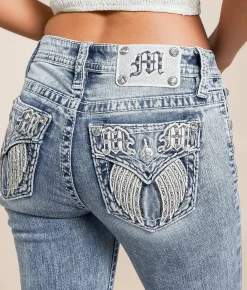 Bottoms | Miss Me Mid-Rise Boot Stretch Jean L326