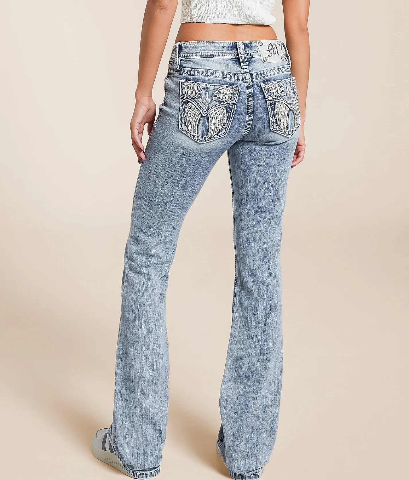 Bottoms | Miss Me Mid-Rise Boot Stretch Jean L326