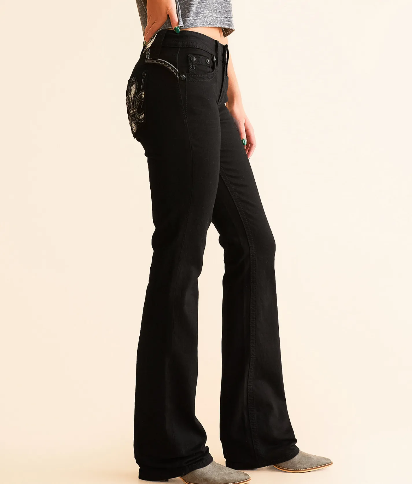 Miss Me Mid-Rise Boot Stretch Jean B01 Online