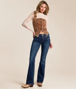 Ariat Mid-Rise Boot Stretch Jean Istanbul Discount