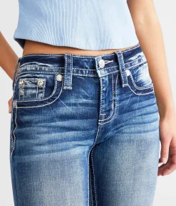 Jeans|Bottoms | Miss Me Mid-Rise Boot Stretch Jean K1362