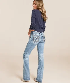 Jeans|Bottoms | Miss Me Mid-Rise Boot Stretch Jean M1015