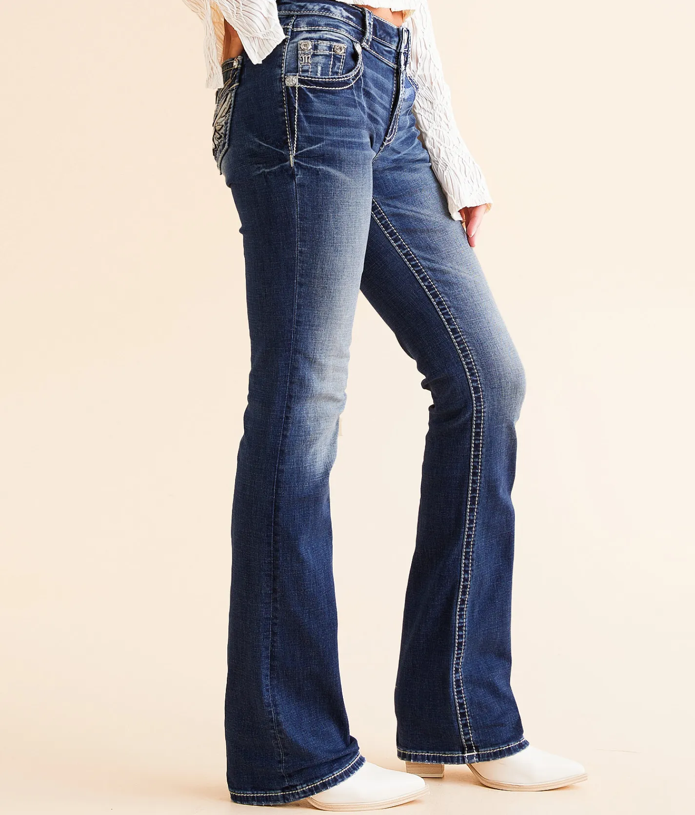 Jeans|Bottoms | Miss Me Mid-Rise Boot Stretch Jean K1462