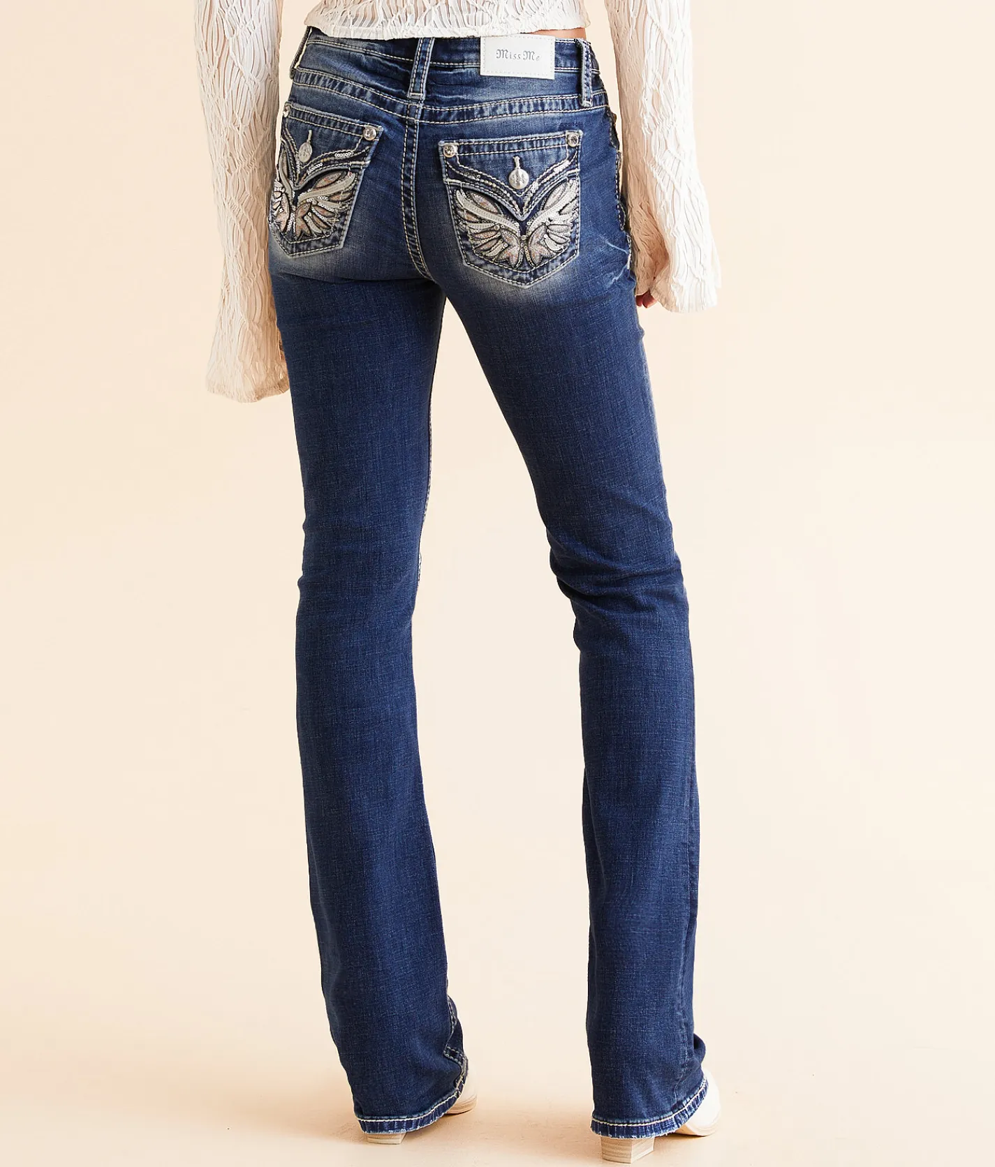Jeans|Bottoms | Miss Me Mid-Rise Boot Stretch Jean K1462