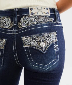 Jeans|Bottoms | Miss Me Mid-Rise Boot Stretch Jean D1012