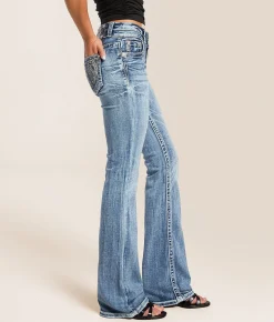 Miss Me Mid-Rise Boot Stretch Jean M383 Hot