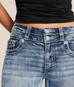 Miss Me Mid-Rise Boot Stretch Jean M383 Hot