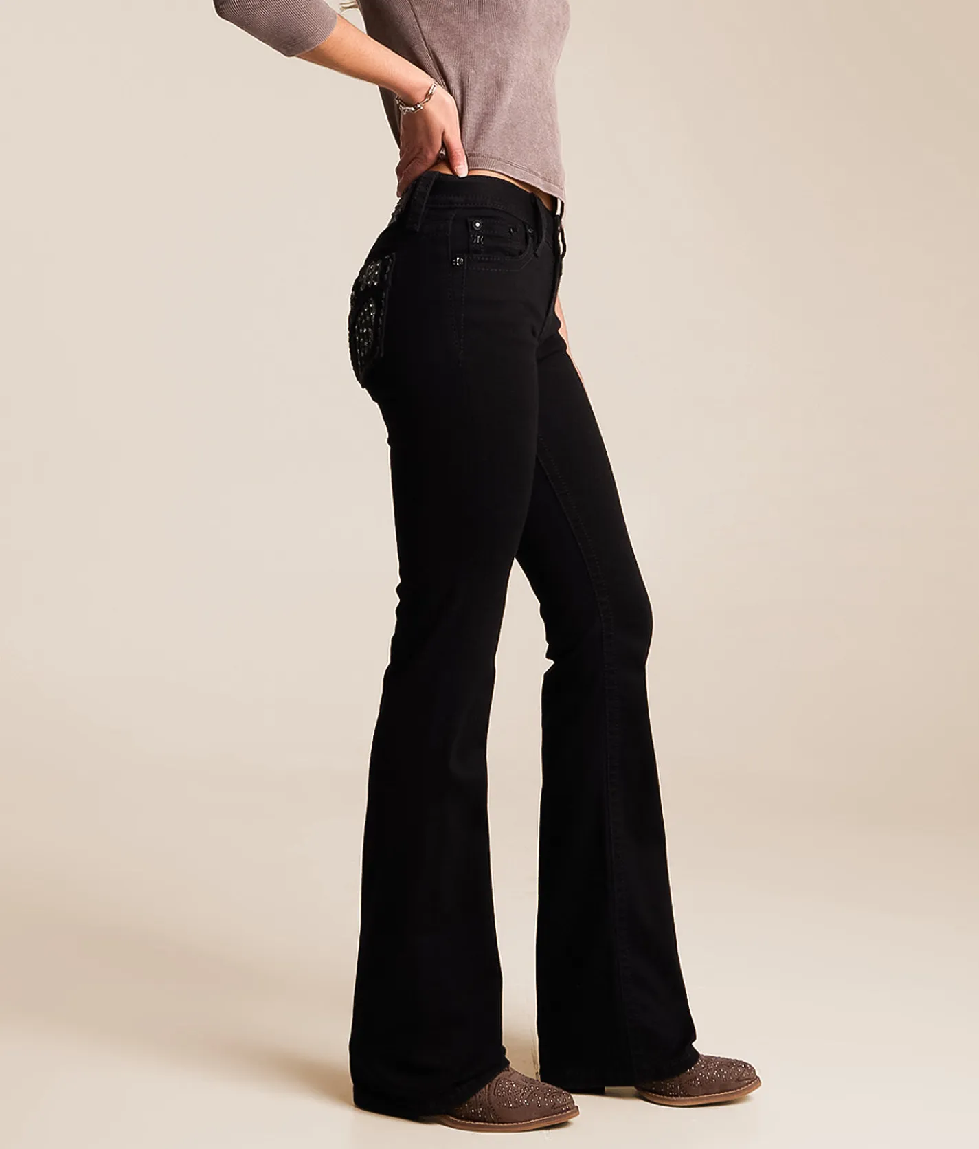 Miss Me Mid-Rise Boot Stretch Jean B01