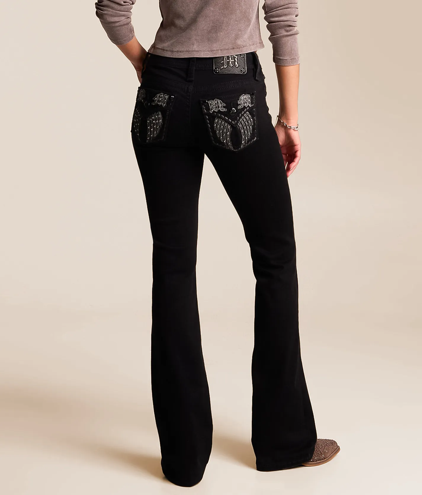 Miss Me Mid-Rise Boot Stretch Jean B01