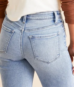 Flying Monkey Mid-Rise Classic Straight Stretch Jean Eccentric Best