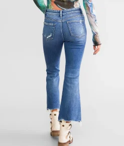 Jeans|Bottoms | Flying Monkey Mid-Rise Cropped Flare Stretch Jean Intrigue