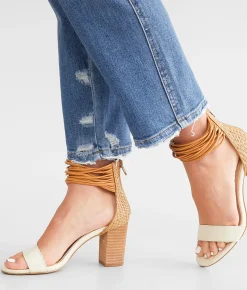 Flying Monkey Mid-Rise Cropped Straight Stretch Jean Preeminent Sale