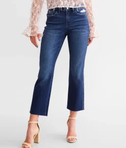 Bottoms|Jeans | Flying Monkey Mid-Rise Cropped Straight Stretch Jean Meticulously