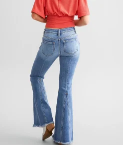 KanCan Signature Mid-Rise Flare Stretch Jean Nile Clearance