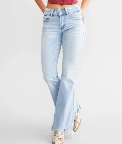 Jeans|Bottoms | Flying Monkey Mid-Rise Flare Stretch Jean Generosity