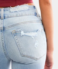 Jeans|Bottoms | Flying Monkey Mid-Rise Flare Stretch Jean Generosity