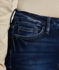 Flying Monkey Mid-Rise Flare Stretch Jean Adorable Hot