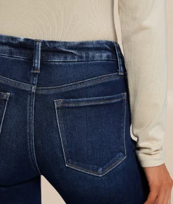 Flying Monkey Mid-Rise Flare Stretch Jean Adorable Hot