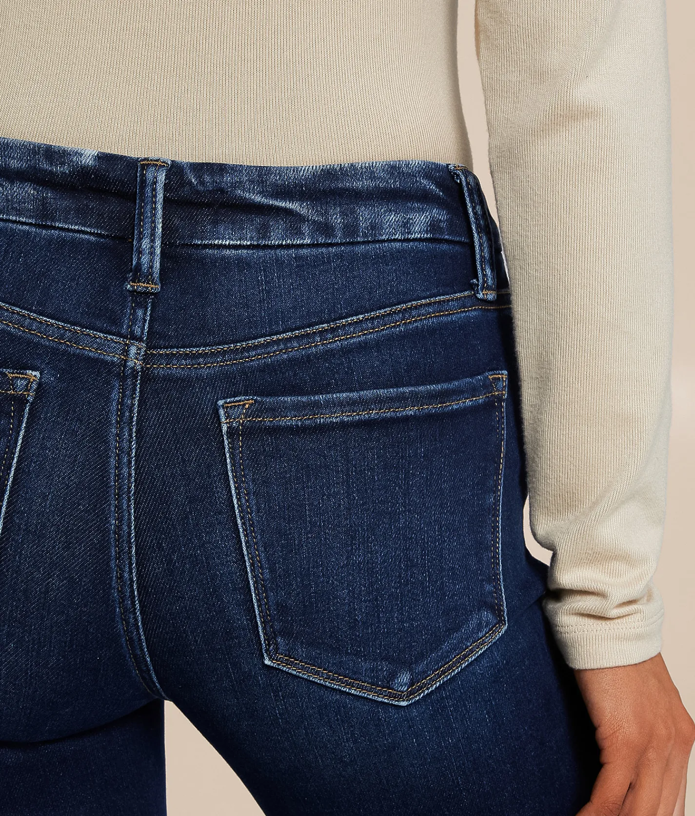 Flying Monkey Mid-Rise Flare Stretch Jean Adorable Hot