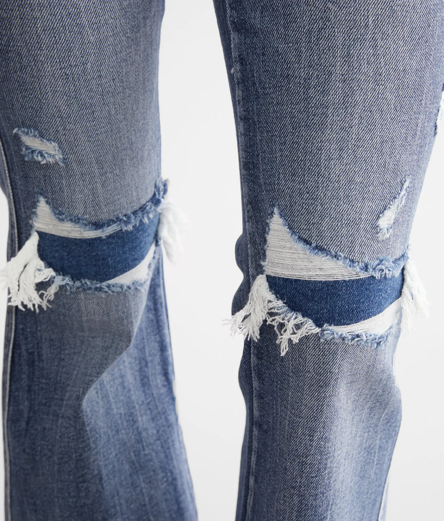 Flying Monkey Mid-Rise Flare Stretch Jean Pep New